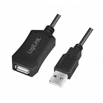 LogiLink USB 2.0 kartotuvinis kabelis - 5,0 m USB kabelis 5 M USB A