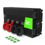 Automobilinis inverteris Green Cell INV21 6000 W, 24V nuolatinės srovės į kintamąją, 230V išvestis, 2x USB PD, aktyvus aušinimas, nuimamos nuolatinės srovės jungtys, juoda