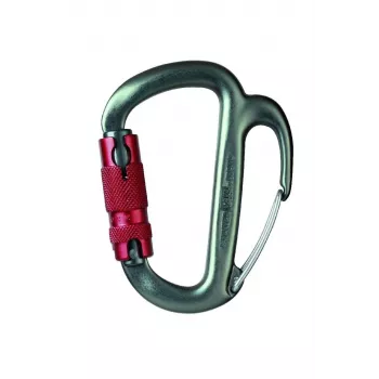 Karabininis Petzl Freino — nusileidimo / nuleidimo karabinas su stabdymo funkcija