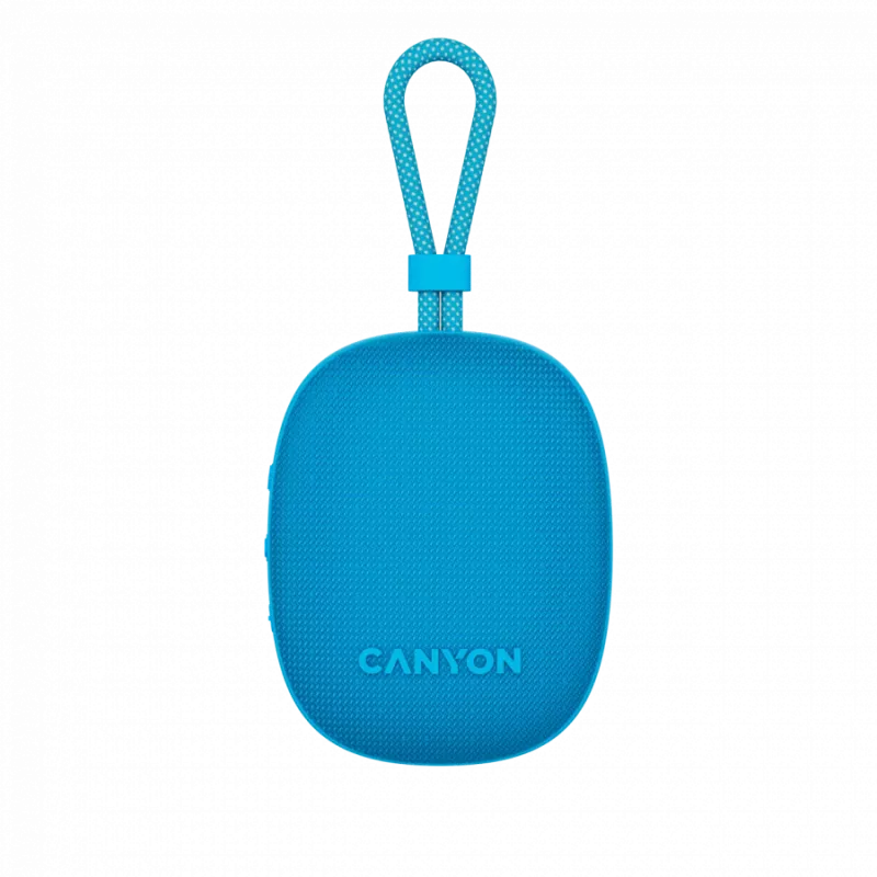 Canyon OnMove 12 - nešiojamas Bluetooth v5.3 garsiakalbis - 5W - TWS - IPX7 - 12 valandų - USB-C įkrovimas