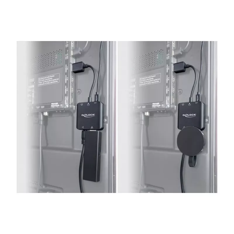 HDMI garso ištraukiklis DeLOCK 4K 60 Hz kompaktiškas
