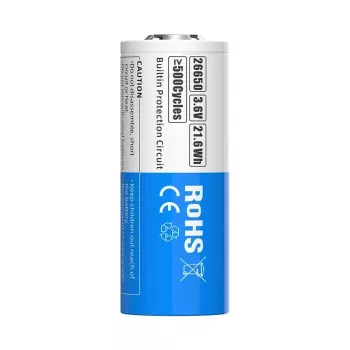 Baterija 26650 3,6V Li-ion 6000 mAh
