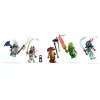 LEGO NINJAGO rinkinys 71845 Lloyd’s Jet Mech — 1112 detalių, 5 minifigūrėlės, judinami sparnai, aukštis 240 mm