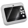 Momentinio spausdinimo fotoaparatas vaikams SAVIO AN-01, baltas, 2,4 colio LCD, MicroSDHC iki 32 GB, USB-C, 1200 mAh baterija, be integruotos blykstės