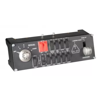 Skrydžio simuliatoriaus skydelis Logitech G G Saitek Pro Flight Switch Panel
