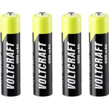 Endurance Micro AAA -Battery NiMH 600 mAh 1.2 V 4 vnt. (VC-12175585)