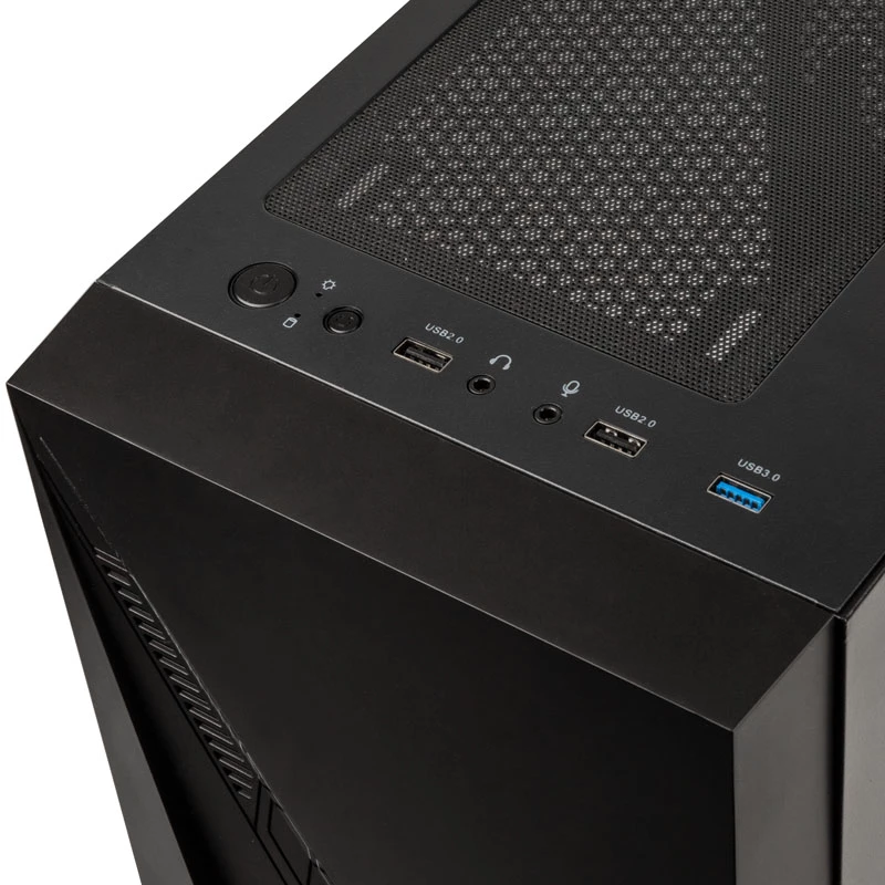 Kompiuterio korpusas Kolink Inspire K2 Plus ARGB Micro-ATX, juodas