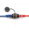 Tinklo kabelis DeLOCK 88145 RJ45 į RJ45 Cat.6A juodas