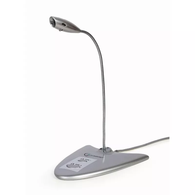 Gembird MIC-DU-01 gaminys, sidabrinis