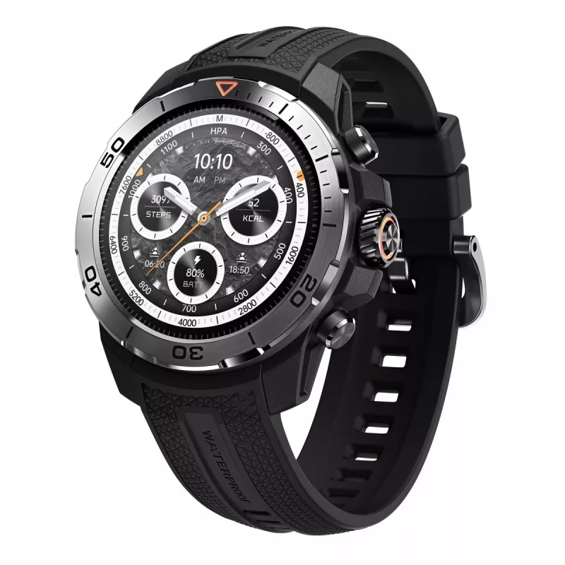Išmanusis laikrodis Mibro GS Explorer Obsidian Juoda (juodas)