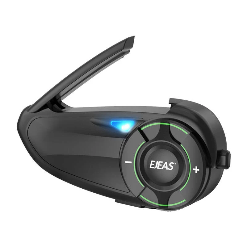 Motociklo domofonas EJEAS Q8 Bluetooth šalmo komunikatorius ilgo nuotolio domofonas