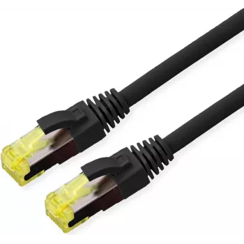 Roline 21.15.0751 RJ45 tinklo kabelis, komutacinis kabelis CAT 6a S/FTP 1 m juodas 1 vnt.