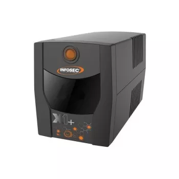 Infosec UPS X1+ 1000 atsarginis maitinimo šaltinis 1000VA, 500W, 2× FR/Schuko