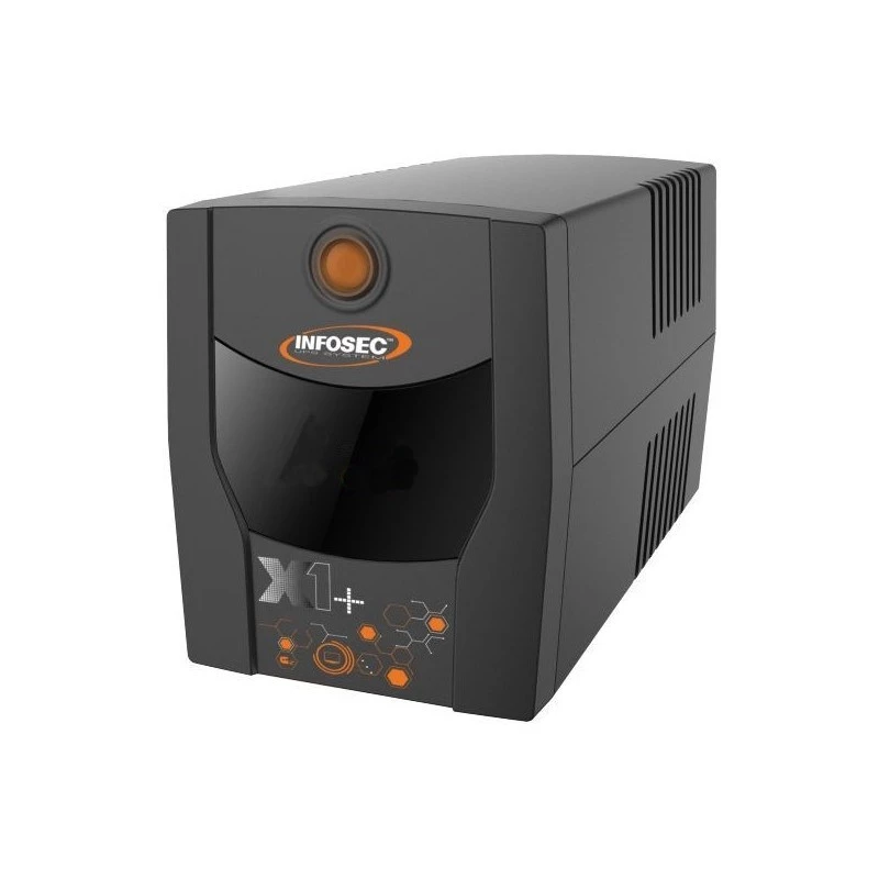 Infosec UPS X1+ 1000 atsarginis maitinimo šaltinis 1000VA, 500W, 2× FR/Schuko