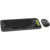 Logitech POP ICON COMBO Swiss, Grafitas/žalia, Bluetooth, Šveicariška, 920-013275