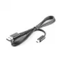 USB laidas HTC DC-U300 juodas kištukas/kištukas