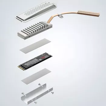 Graugear G-PS5HS01-COV kietojo kūno diskas Sidabrinė
