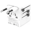 Kelioninis adapteris 20W GaN Nomad 2xUSB-C + 1xA