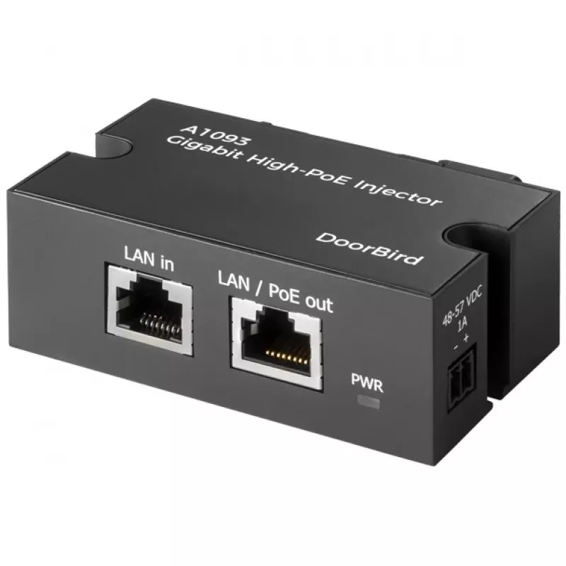 PoE adapteris DoorBird 423913868 Juodas