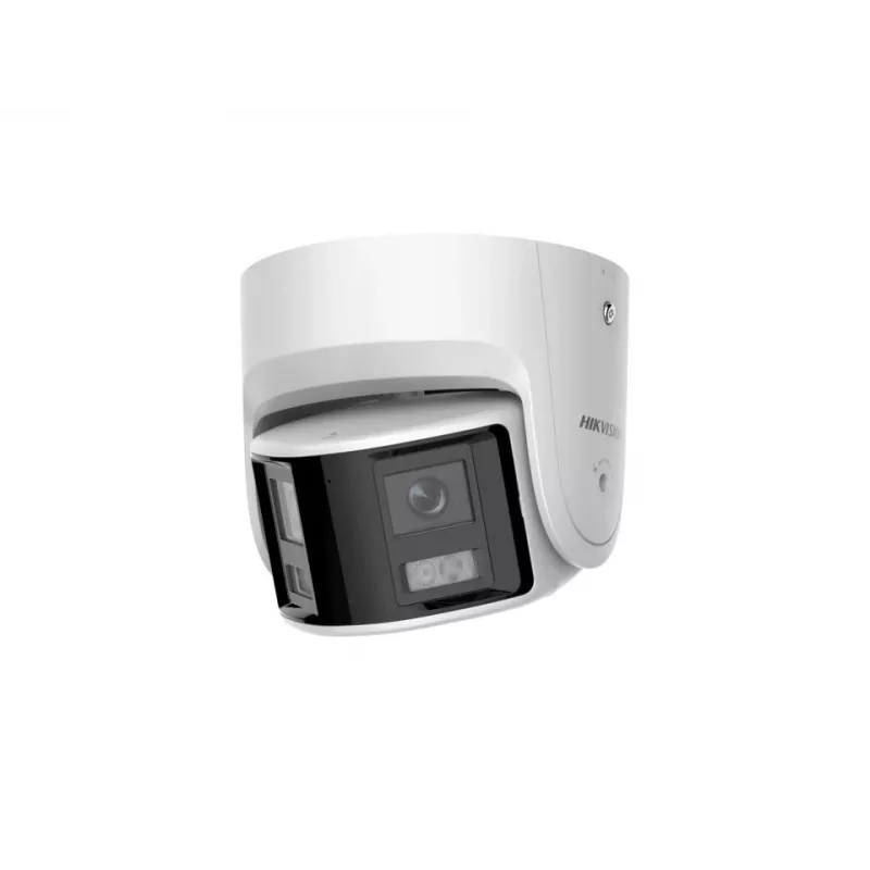 IP apsaugos kamera Hikvision DS-2CD2346G2P-ISU/SL 4MP kupolinė, 2,8 mm objektyvas, 180° matymo laukas, IR 30 m, IP67, PoE/DC
