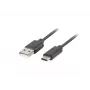 USB 2.0 laidas LANBERG CA-USBO-10CU-0005-BK — USB A į USB C, 0,5 m, juodas