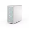 Fractal Design Epoch baltas TG RGB Clear Tint