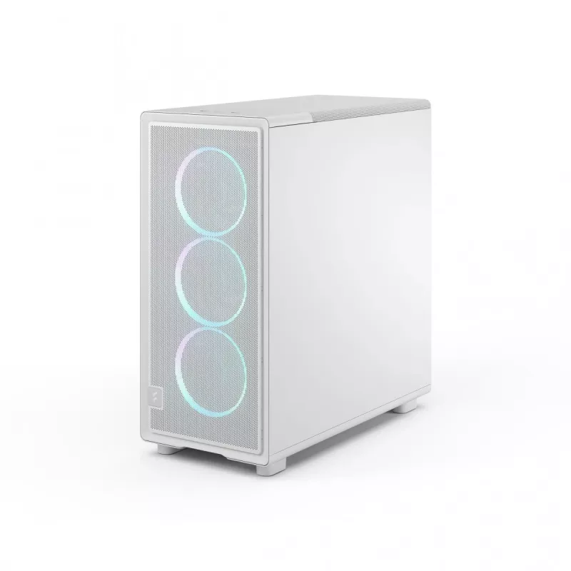 Fractal Design Epoch baltas TG RGB Clear Tint