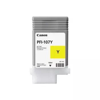 Canon PFI-107Y rašalo kasetė 1 vnt. originali geltona