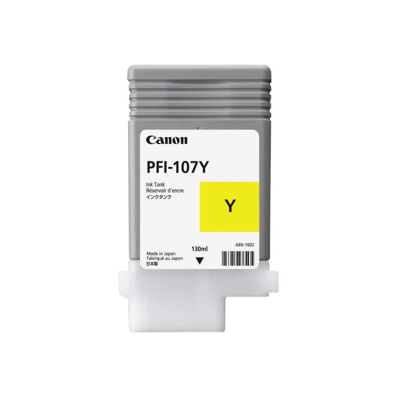 Canon PFI-107Y rašalo kasetė 1 vnt. originali geltona