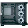 Tower PC Case AEROCOOL P500C EVO-G-BK-v1 su 2 grūdinto stiklo plokštėmis, juodas