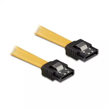 SATA laidas DeLOCK 82476 0,2 m geltonas