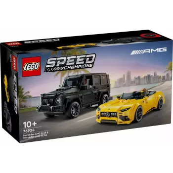 LEGO Speed Champions Mercedes-amg G 63 & Mercedes-amg Sl 63 76924, Multi
