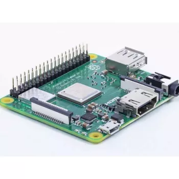 Raspberry Pi 3 Model A+ - Vienos plokštės kompiuteris - Broadcom BCM2837B0 / 1,4 GHz - RAM 512MB - 802,11a/b/g/n/ac, Bluetooth 4,2 (Raspberry Pi 3 Model A+)