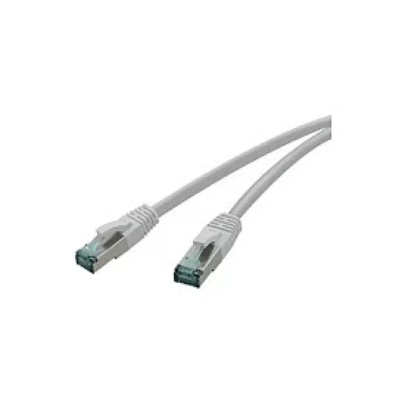Raudona Cat.6a 25,0m baltas komutacinis kabelis Cat.6a S/FTP AWG 27/7, 2xRJ45, baltas, 25,0m