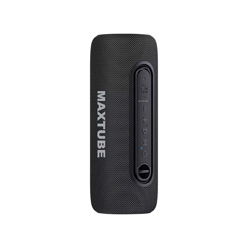 Garsiakalbiai TRACER MaxTube 20W TWS Bluetooth, juodi — nešiojamas belaidis garsas, stereofoninis garsas