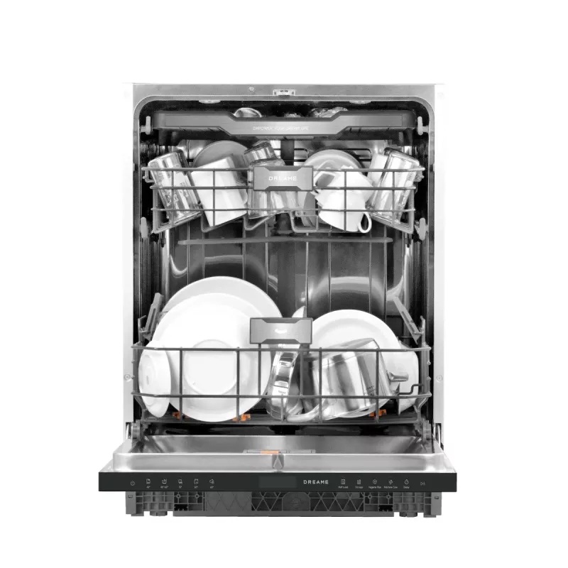 Įmontuojama indaplovė 60 cm Dreame DZ60Pro, energinio efektyvumo klasė A