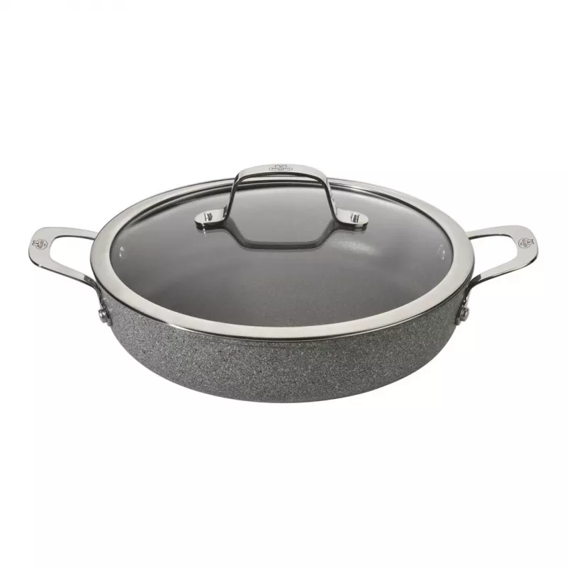Keptuvė Ballarini Salina Granitium, gili su 2 rankenomis, granitas, 28 cm 75002-810-0