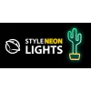 Neon Lights MANTA SNL07GN žalia geltona kaktuso stiliaus dekoratyvinis LED neoninis ženklas