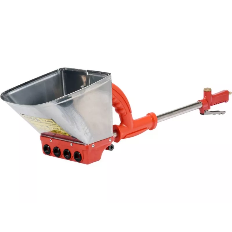 Pneumatinis sienų tinkuotojas YATO YT-54400, 5 l talpos, 0,5 MPa slėgio, metalinis korpusas