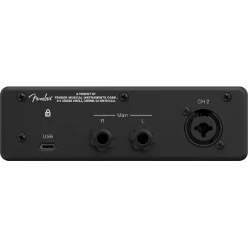 Fender Quantum LT 2 - USB-C garso sąsaja