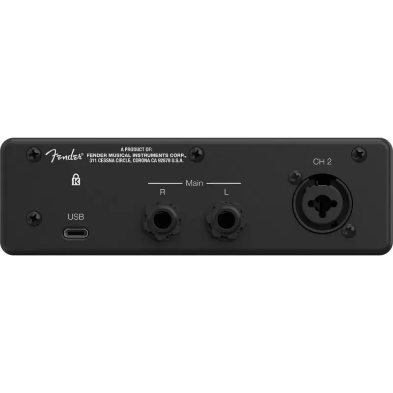 Fender Quantum LT 2 - USB-C garso sąsaja