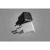 Mobiliojo įrenginio įkroviklis Green Cell CHARGC06, USB-C 33W, Quick Charge 3.0, kintamosios srovės įvestis 100–240V, juodas