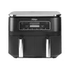 Ninja AF300 Dvigubas 7,6 L Laisvai pastatomas 1690 W Karšto oro gruzdintuvas Juodas