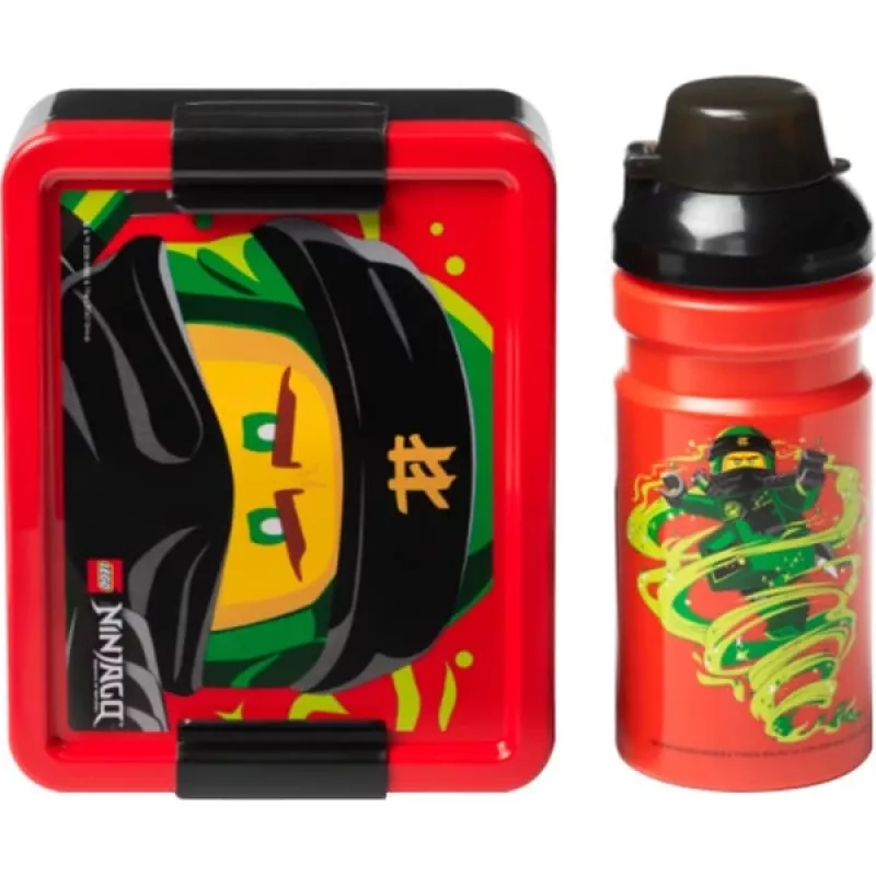 LEGO priešpiečių dėžutės rinkinys Ninjago, indai