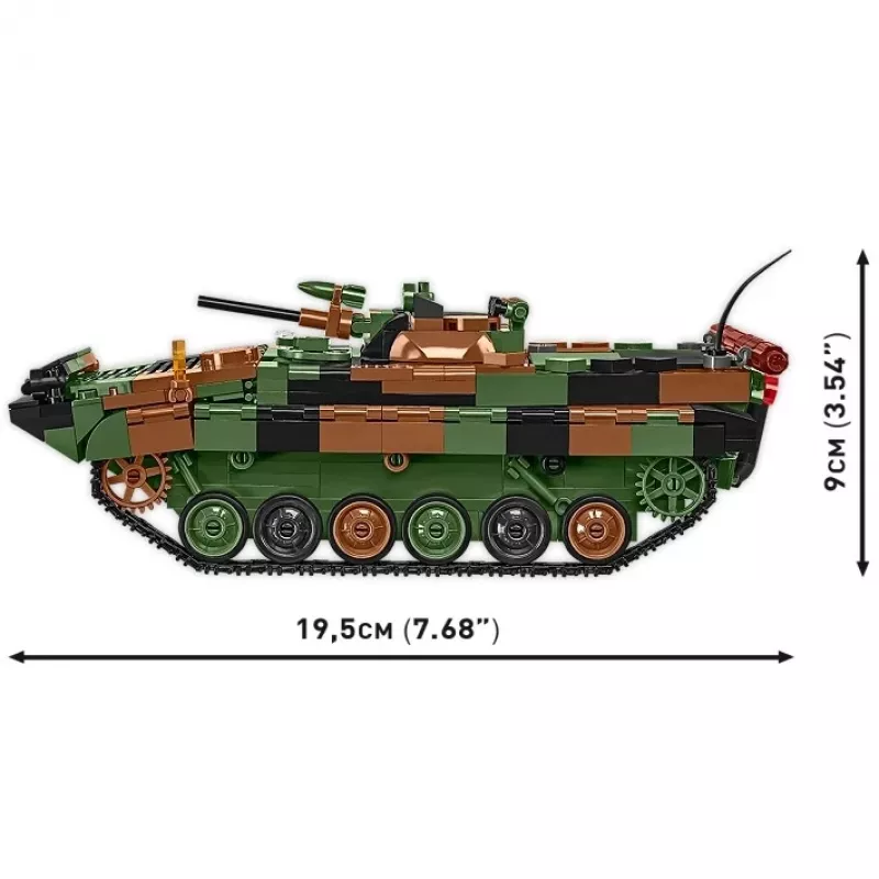 Cobi Armed Forces BWP-1 2630 — lenkų/ukrainiečių amfibinio pėstininkų kovos mašinos modelio rinkinys