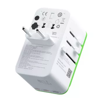 Maitinimo adapteris GlocalMe Roamplug 4G LTE Wi‑Fi Cloud SIM — Roamplug baltas
