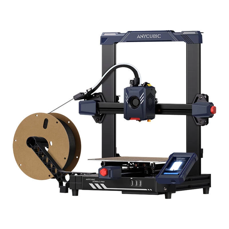 3D spausdintuvas AnyCubic Kobra 2 Pro K2RC0BK-Y-O su dviguba Z ašimi ir automatiniu stalo lygiavimu