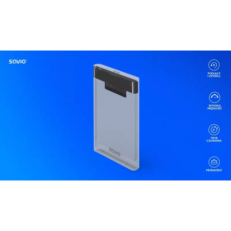 HDD/SSD korpusas Savio AK-66