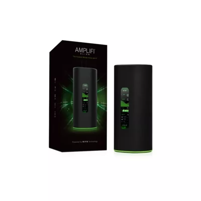 Amplifi Alien belaidis maršrutizatorius Gigabit Ethernet dviejų juostų (2,4 GHz / 5 GHz) Juoda, Žalia