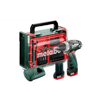Akumuliatorinis gręžtuvas-suktuvas Metabo PowerMaxx BS Basic Set